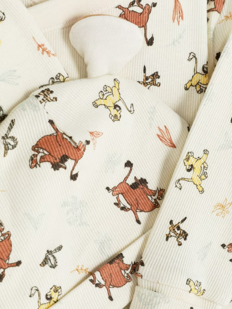 Set 3 piezas rey leon bebe niño primark
