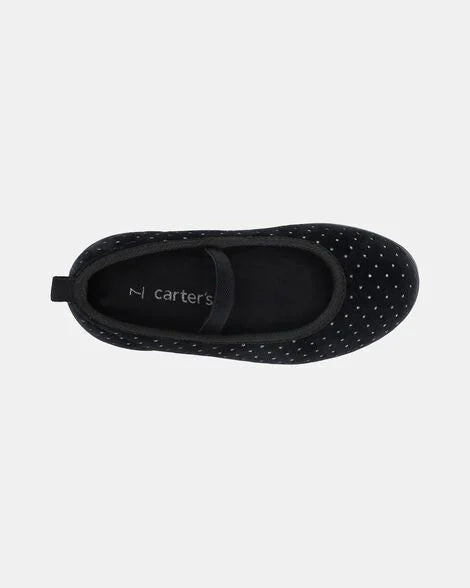 Zapatillas negras Carters niña