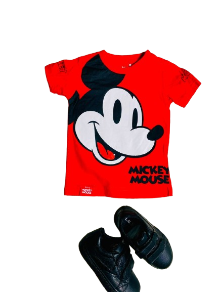 Camisa roja niño Disney Mickey