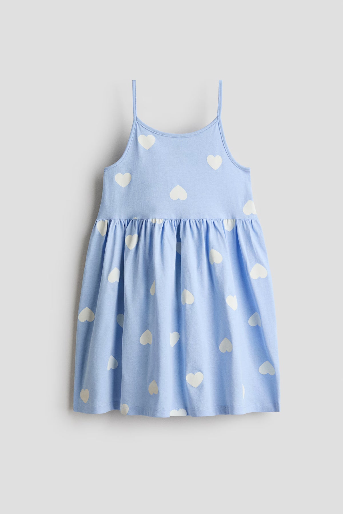 Vestido azul celeste nubes niña H&M 1318572001
