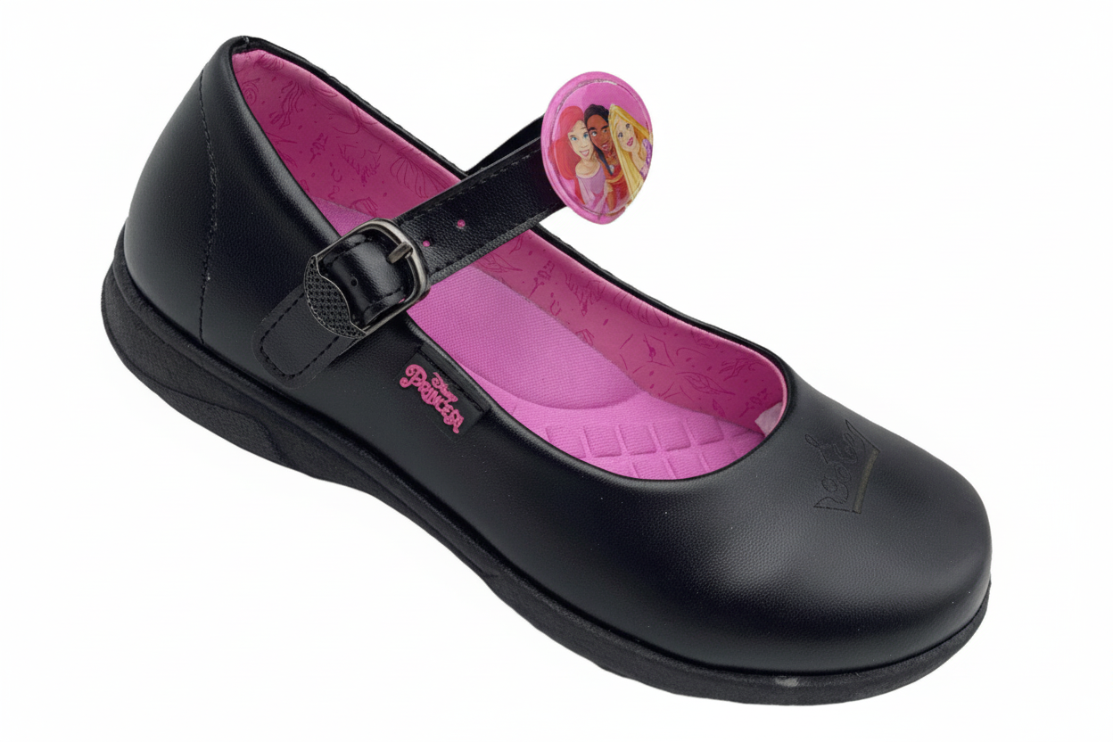 Zapatos negros niña princesas escolar 2630 522-1423766 590490