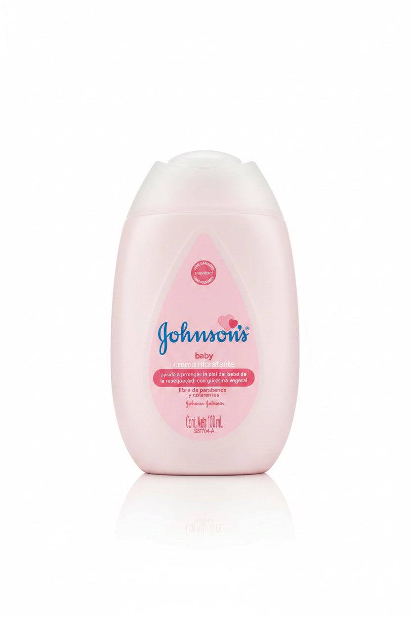 Crema hidratante  Bebe niña niño Johnson’s 100 ml