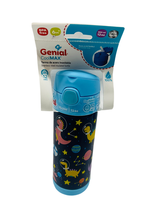 Termo azul dinosaurio genial Termico niño