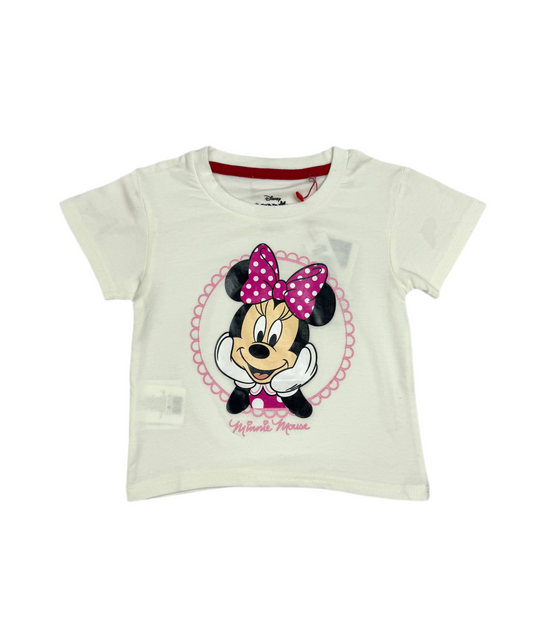 Camisa blanca niña Minnie Disney MM-2589