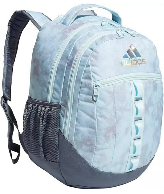 Mochila Adidas azul gris grande