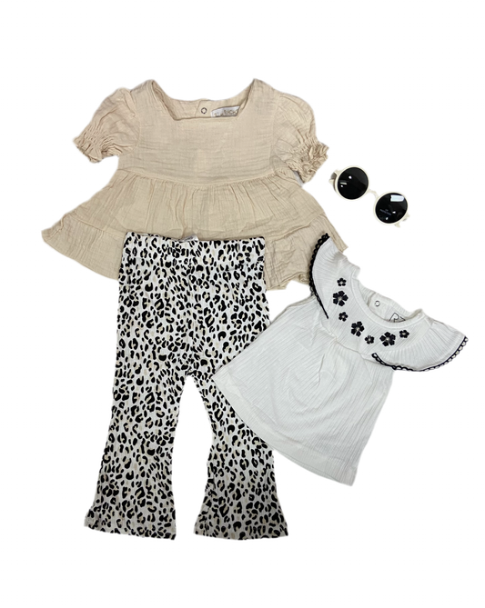 Set 4 piezas bebe niña