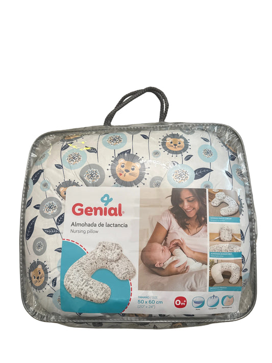 Dona almohada para lactancia Genial Flor Leon bebe niño