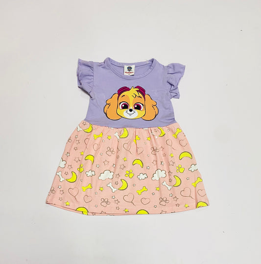Vestido morado niña Paw Patrol N10-PWG-100B