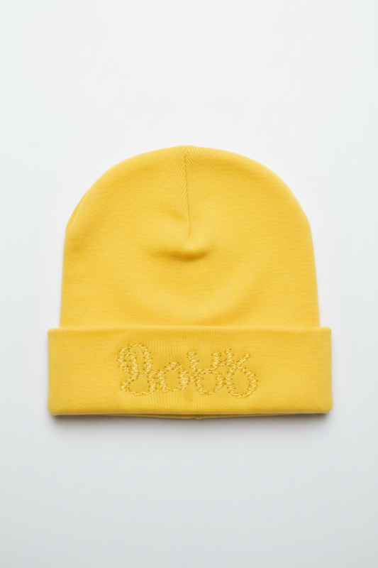 Gorro amarillo bebe niño niña baby