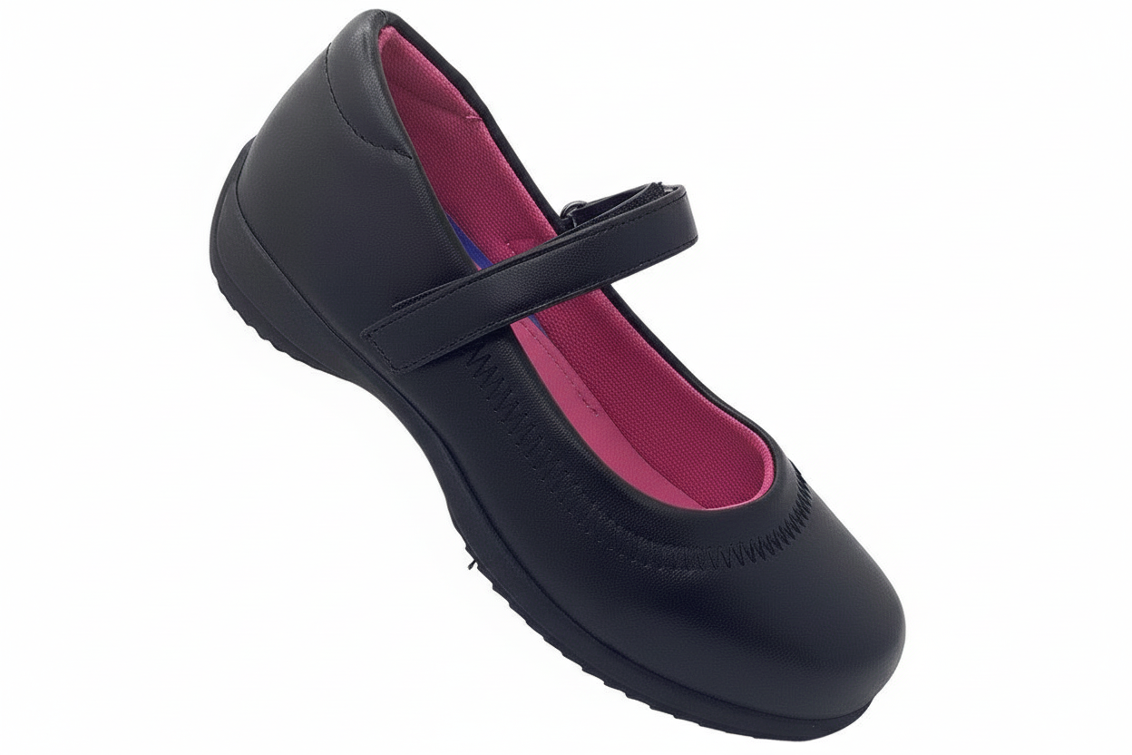 Zapatos negros niña escolar 3135 570-1411397 590490