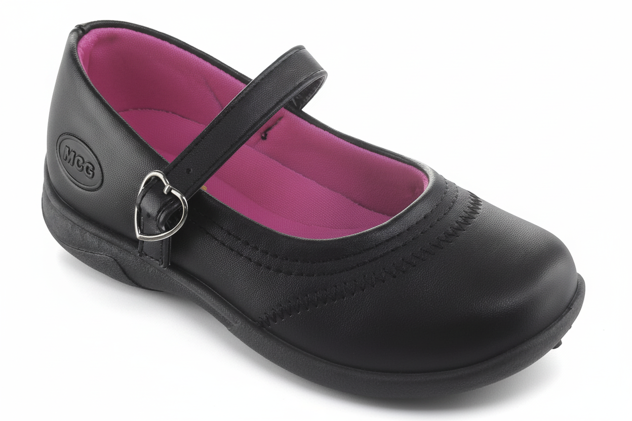 Zapatos negros niña escolar 3135 570-1442428 590490