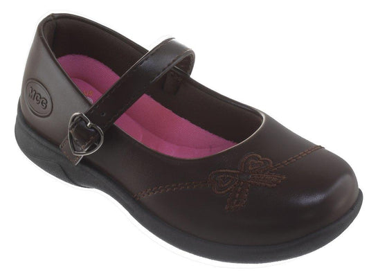 Zapato escolar cafe Niña 2630 570-1442431