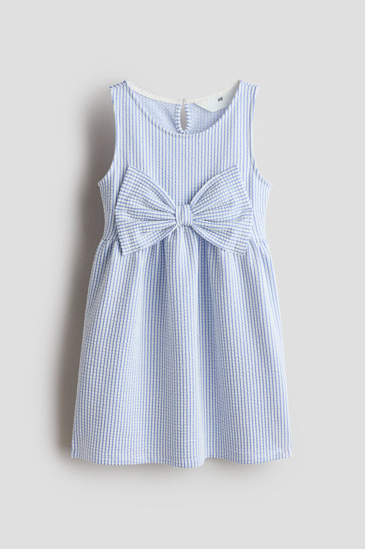 Vestido azul chongo niña H&M 1321839026