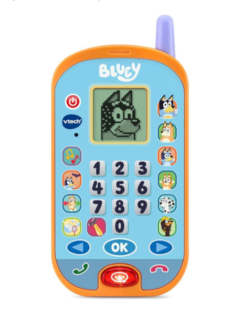 Juguete telefono con juegos Bluey