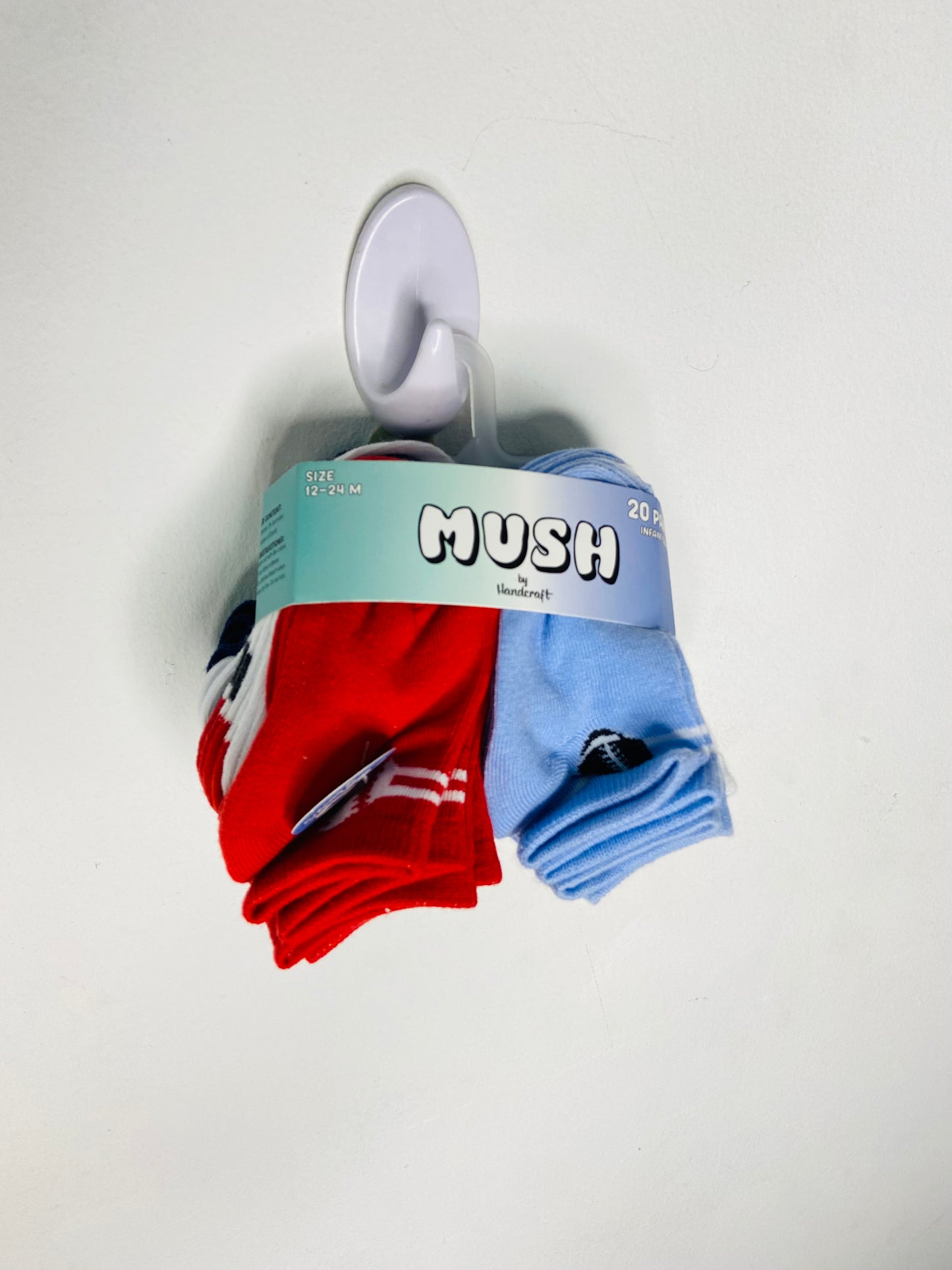Set 20 pares calcetines bebe niño Handcraft