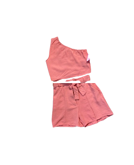 Set 2 piezas niña salmón