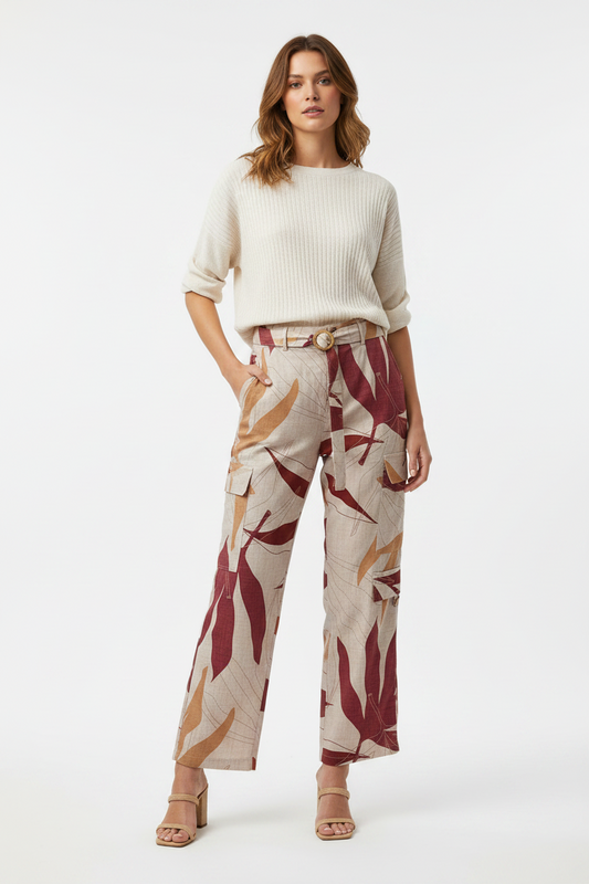 Pantalón cargo formal dama Intrigue rosado IN3-2288 690590 promo 2x1000