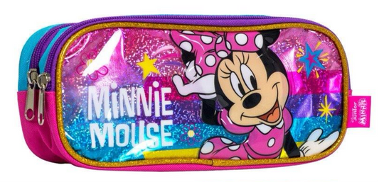 Cartuchera minnie azul 225x11x7 077-220132 299245