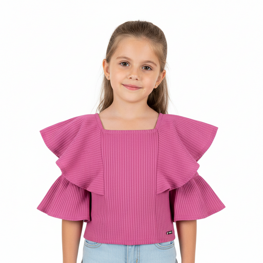 Camisa rosada niña quimby 34182-162164