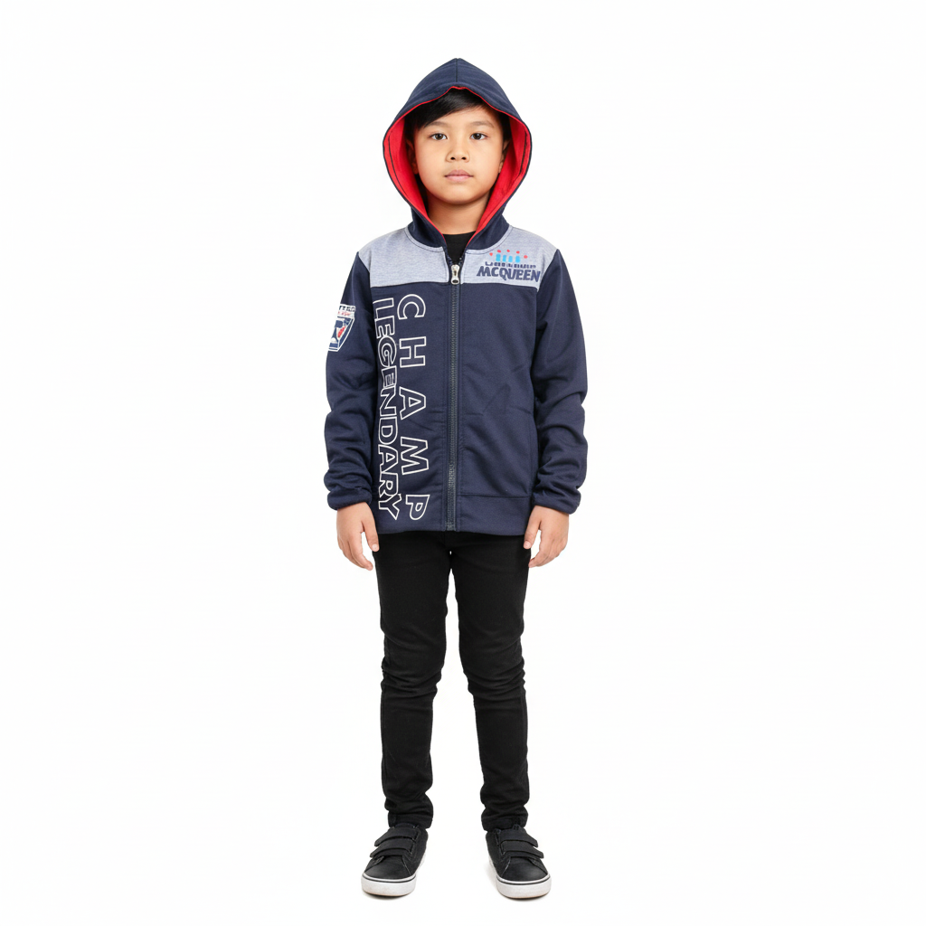 Sueter negro hoodie sudadera cars niño A1-C3-172N 545490 promo