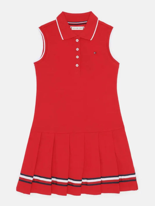 Vestido rojo Tommy niña