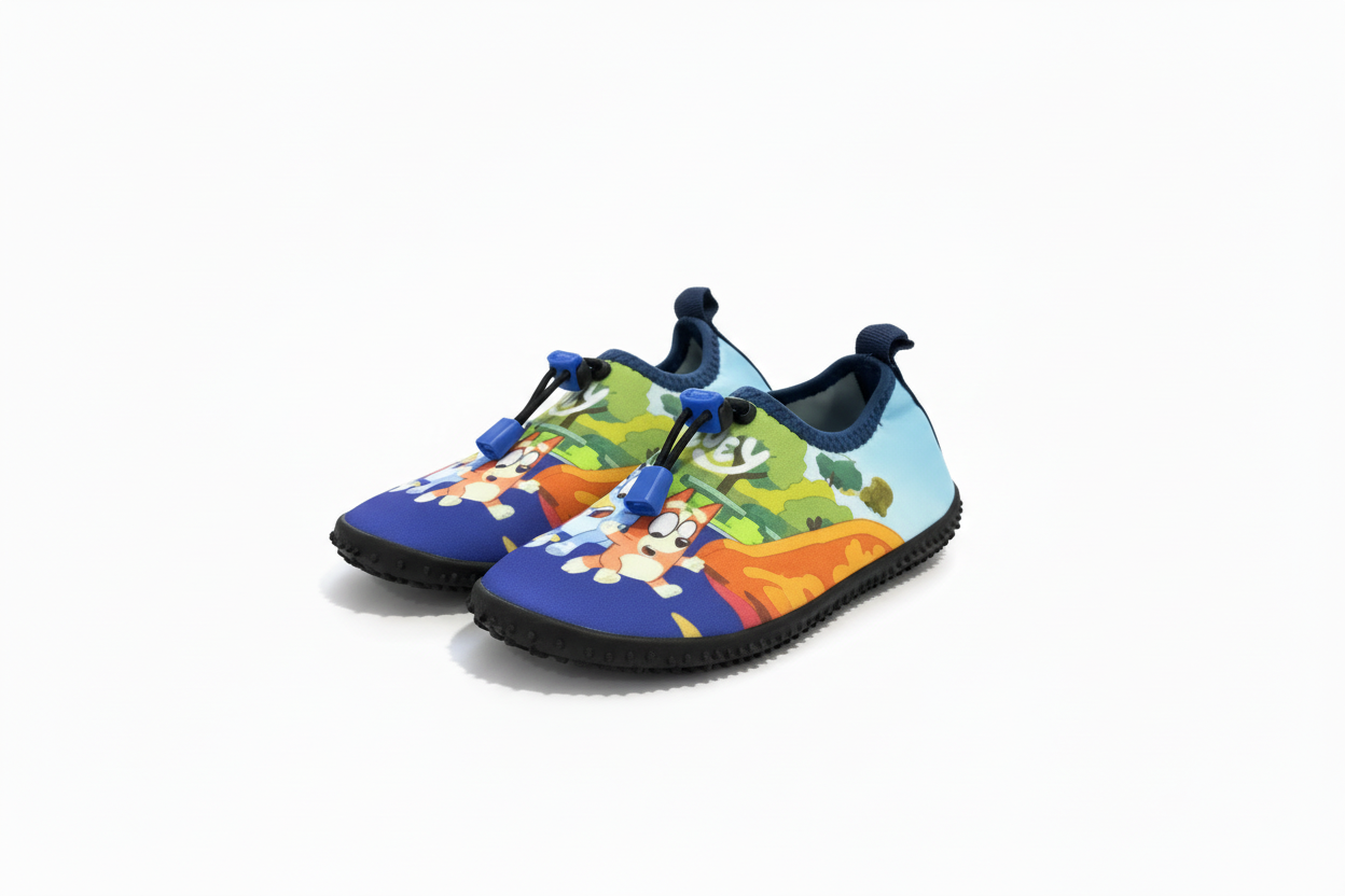 Sandalias de baño azul marino bebe y niña niño Bluey & Bingo D8-BLU-Z157N water shoes