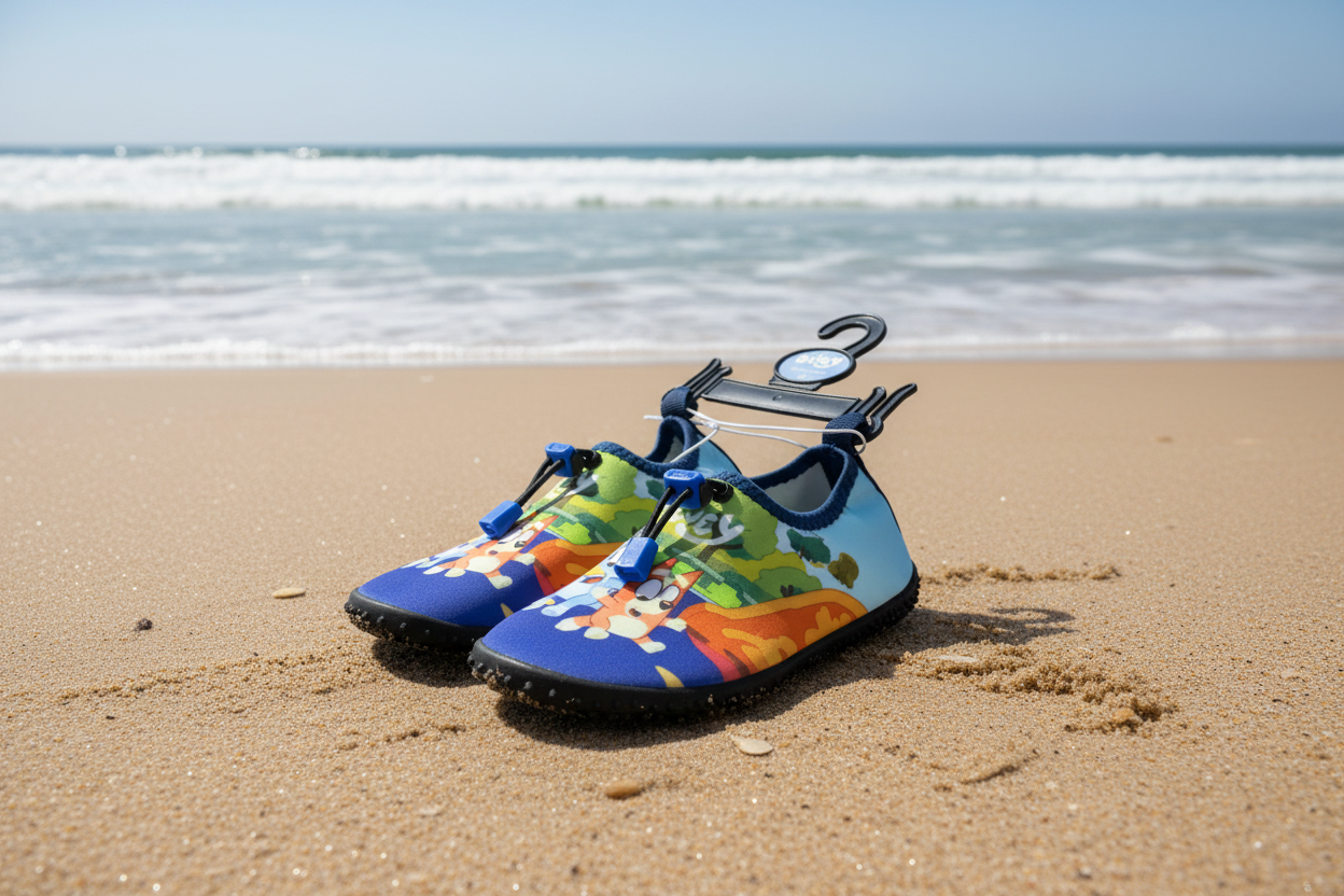 Sandalias de baño azul marino bebe y niña niño Bluey & Bingo D8-BLU-Z157N water shoes