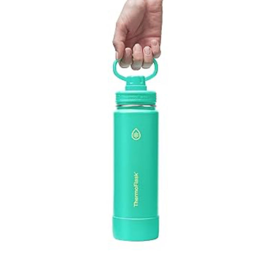 Termo Bote termico flash verde acero inoxidable 16oz