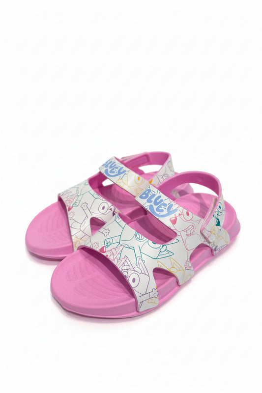Sandalias crocs rosadas niña Bluey D8-BLU-Z153D 390345