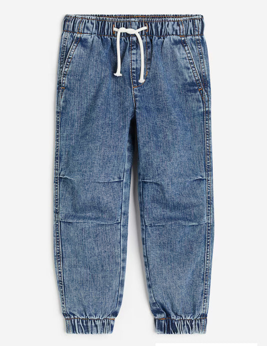 Pantalon Jogger Jeans azul H&M niño