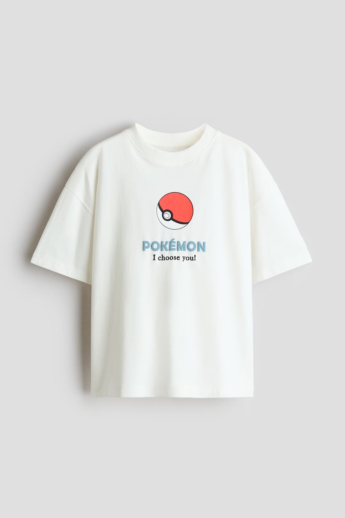Camisa blanca niño Pokemon H&M 1340817008