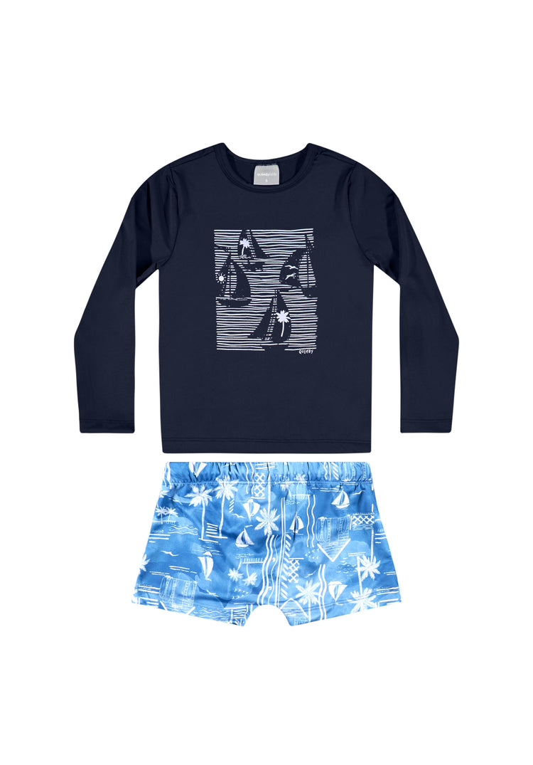 Traje de baño 2 piezas niño quimby 34287 - 193921