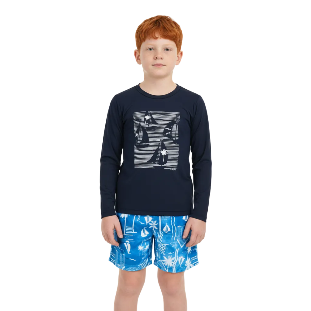 Traje de baño 2 piezas niño quimby 34287 - 193921