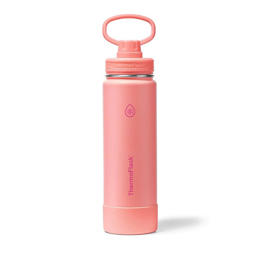 Termo Bote termico flash naranja neon acero inoxidable 16oz