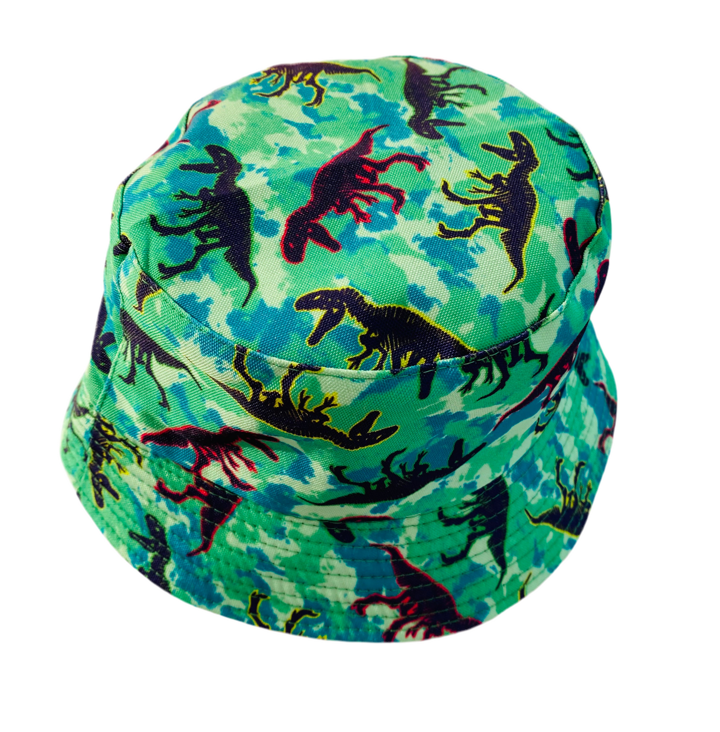 Sombrero verde dinosaurio