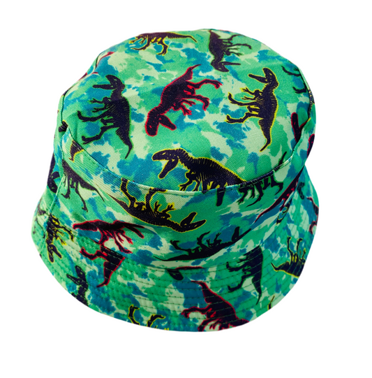 Sombrero verde dinosaurio