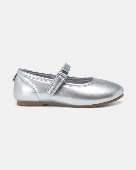 Zapatillas plateadas Carters niña