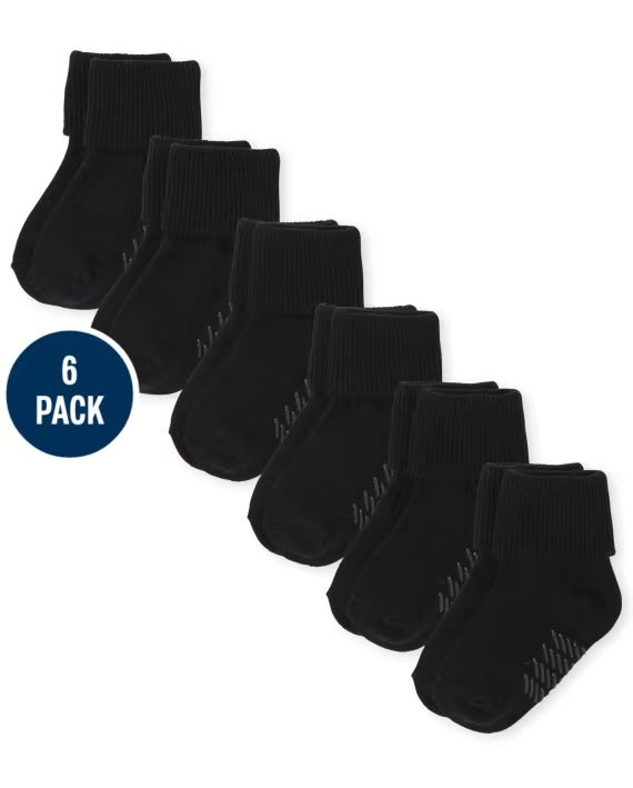Calcetines negros 6 pack Children’s place 93511