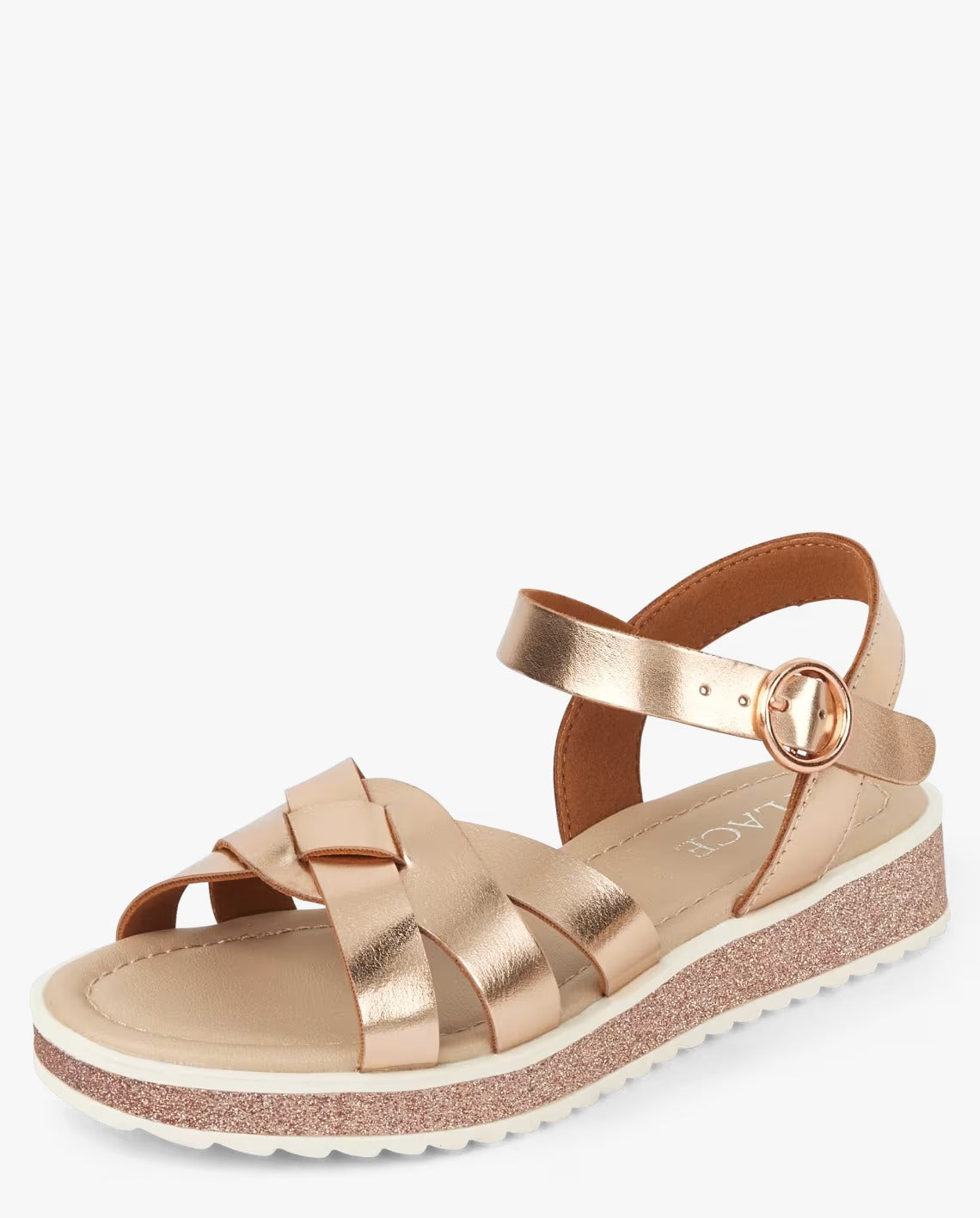 Sandalias doradas gold rose Childrens Place niña