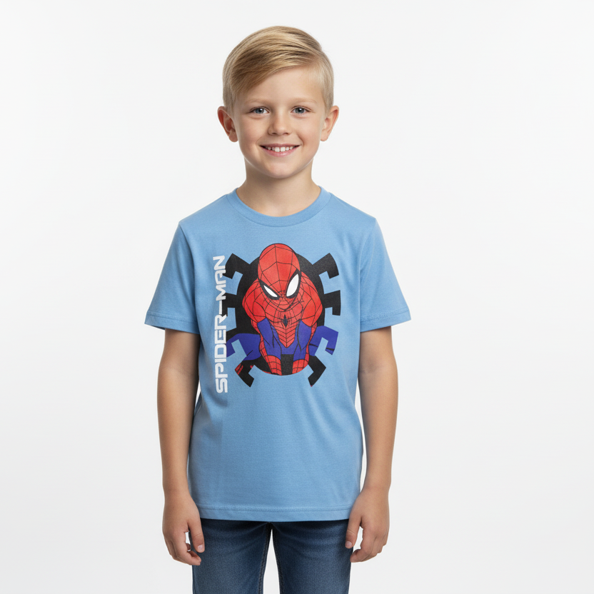 Camisa azul claro spiderman spidey fuerza niño St Jacks 3030226803