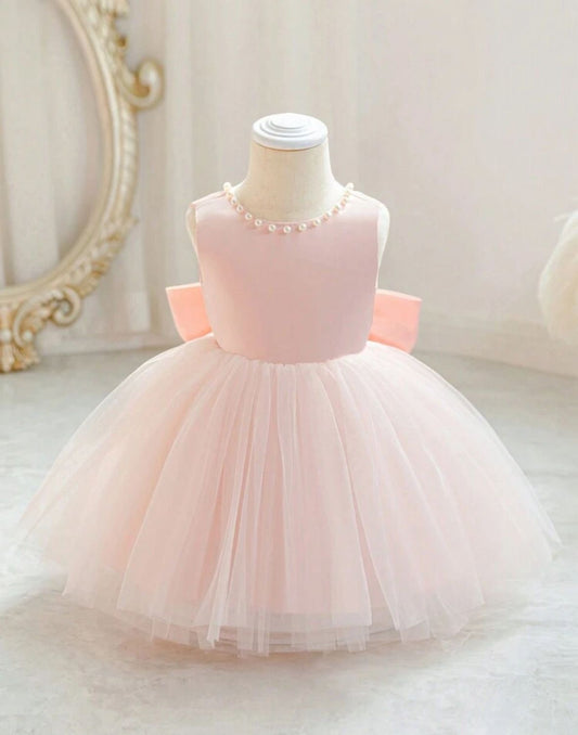 Vestido rosado evento gala