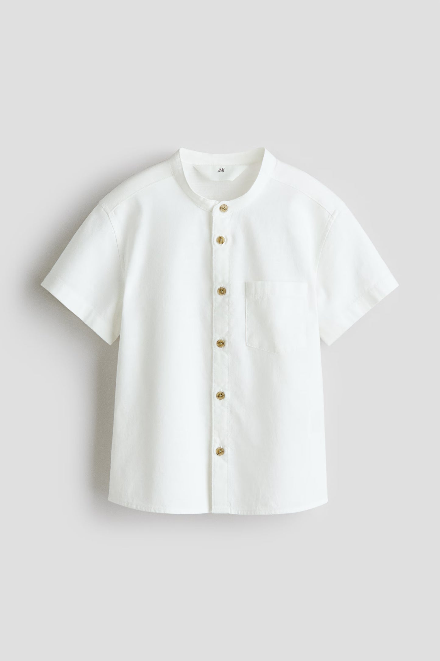 Camisa blanca formal niño H&M 1217934007