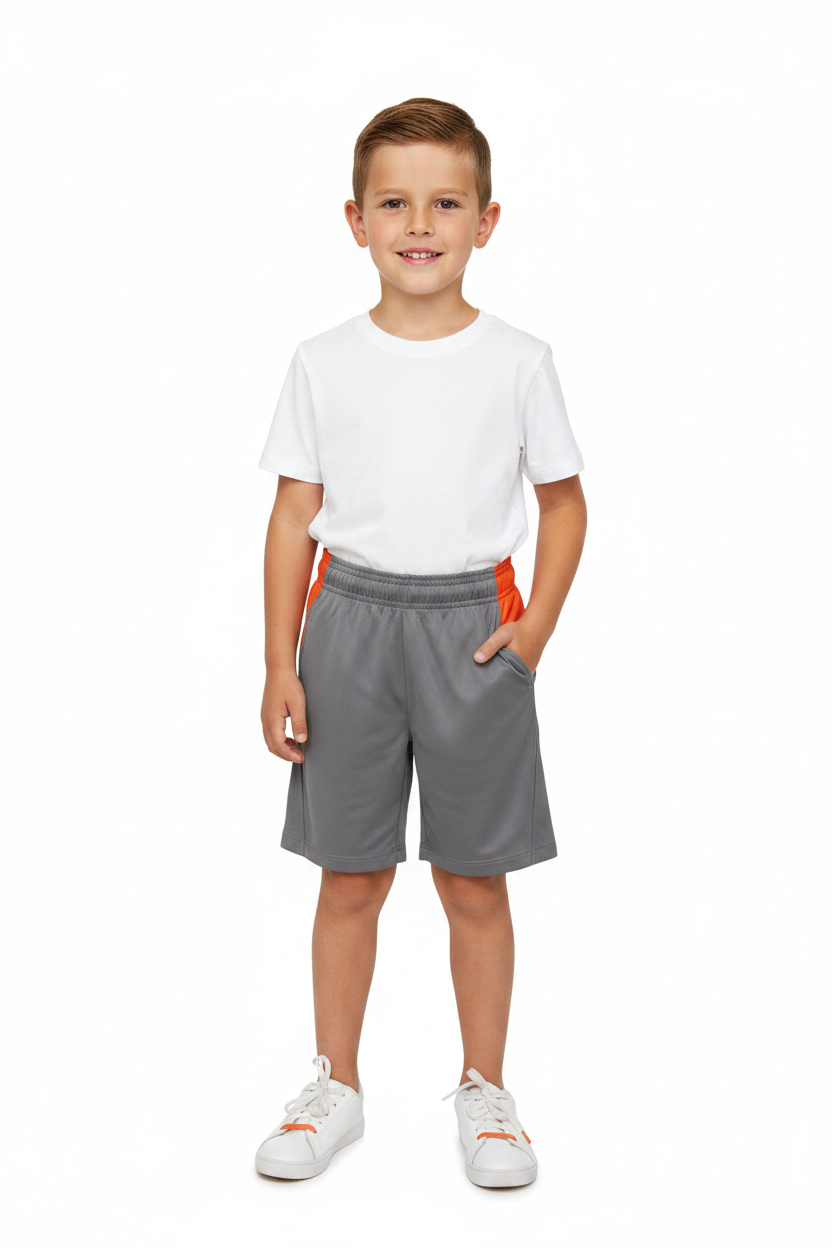 Calzoneta Short traje de baño gris niño promo 4x1000 deportivo