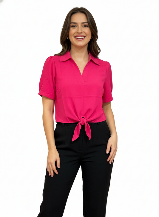 Camisa para dama Fucsia CTD1176-44 390290 promo 3x1000