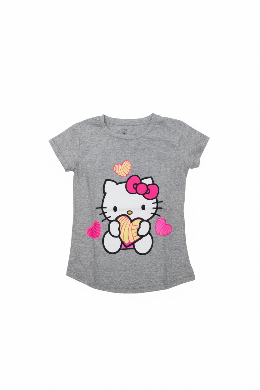 Camisa dama mujer gris Hello Kitty H1-HK-124C promo 3x1000