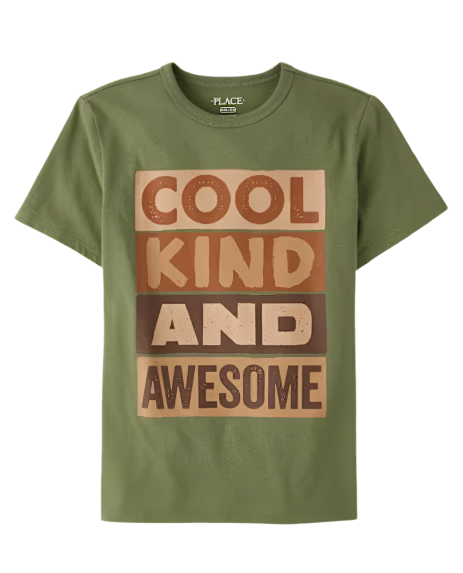 Camisa verde  Childrens Place niño