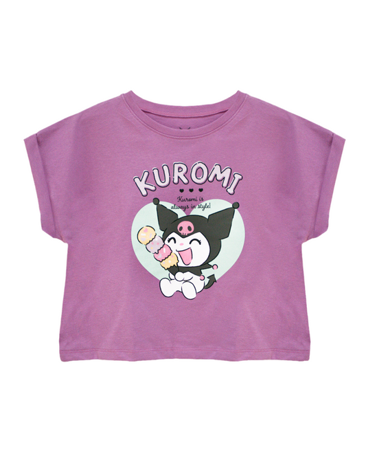 Camisa blusa morada kuromi St.Jack's niña 2030198402
