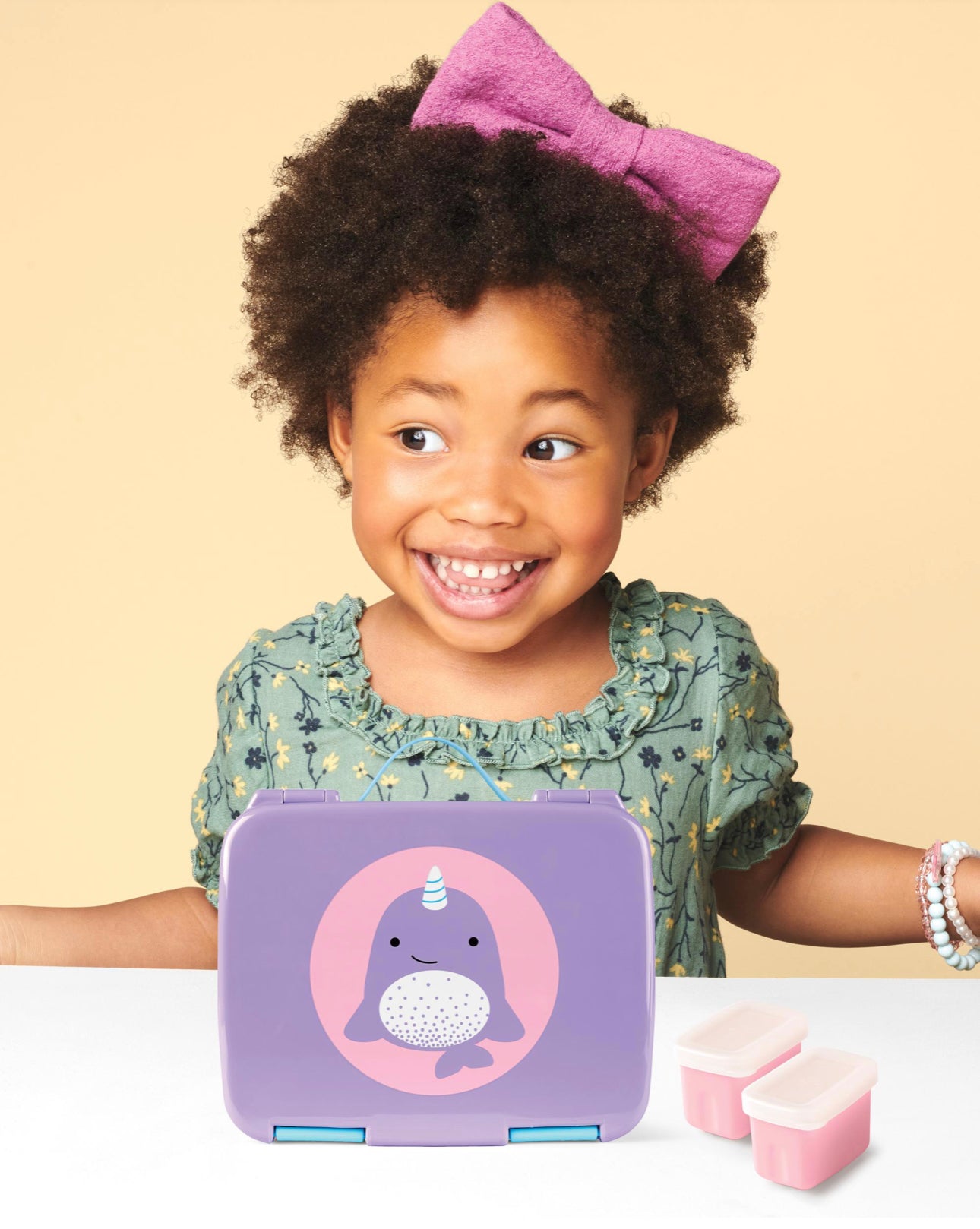 Contenedor Lonchera Bento box de Skip hop delfin unicornio(by carters)