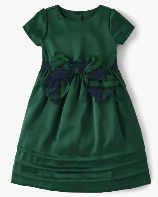 Vestido verde chongo Gymboree 18m a 10 años  23649008 Navidad