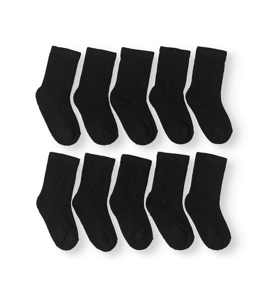 Set 10 Calcetines negros wonder nation niño niña